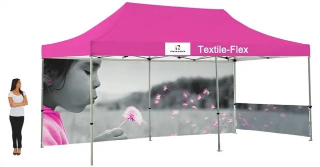 Tenda da esterno stampabile in tessuto di poliestere